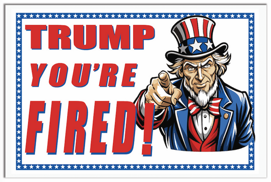 Protest Sign Poster VINYL
